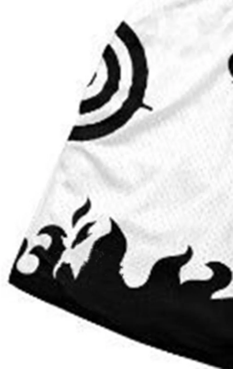 2024 new summer shorts 3D printed fitness fashion sports casual quarter pants breathable quick dry mesh shorts