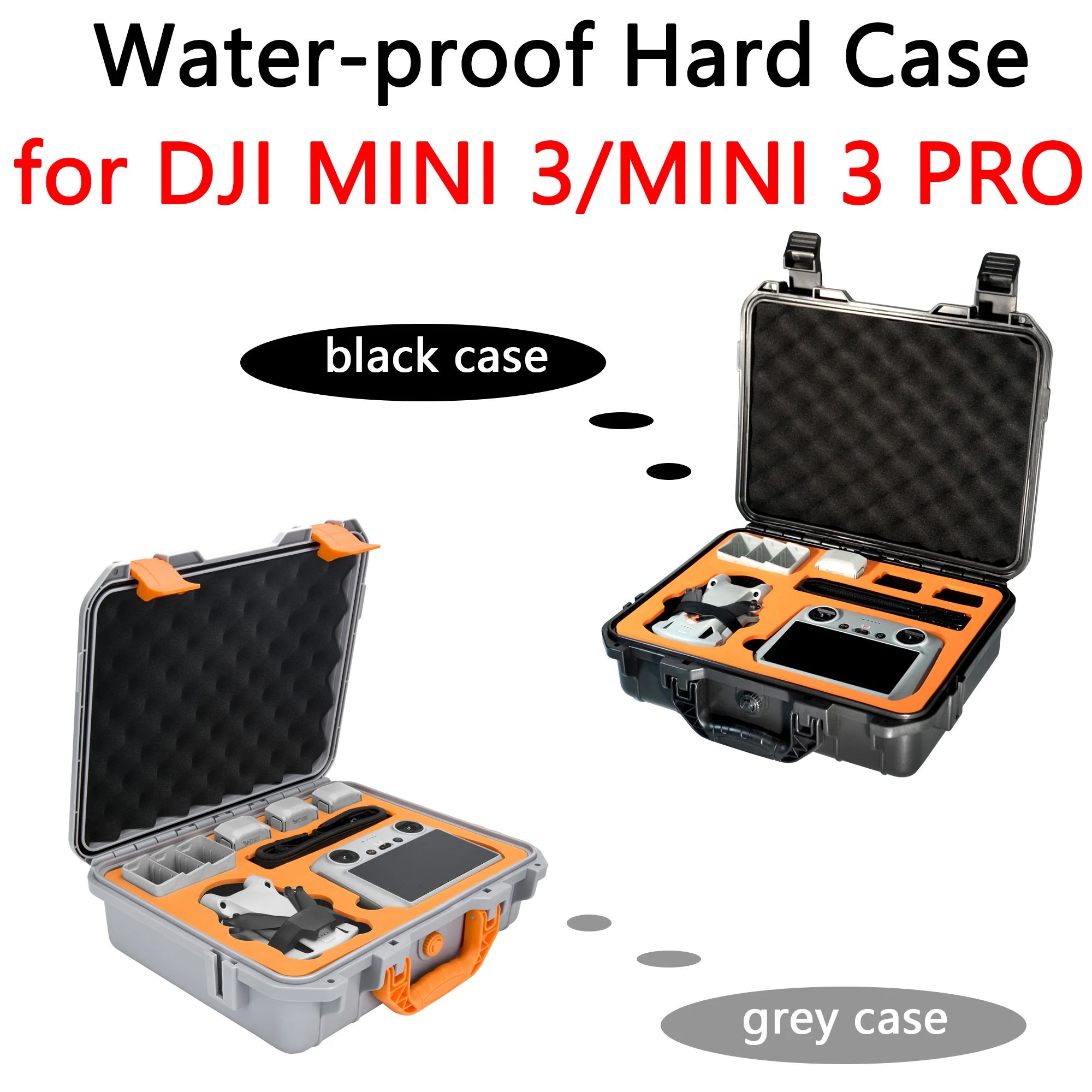 Drone Accessories Drone Storage Bag DJI Case Drone Case Waterproof Case for DJI MINI 3 & MINI 3 PRO Storage Box Protable Suitcase Explosion-proof Safety Bag Hard Shell