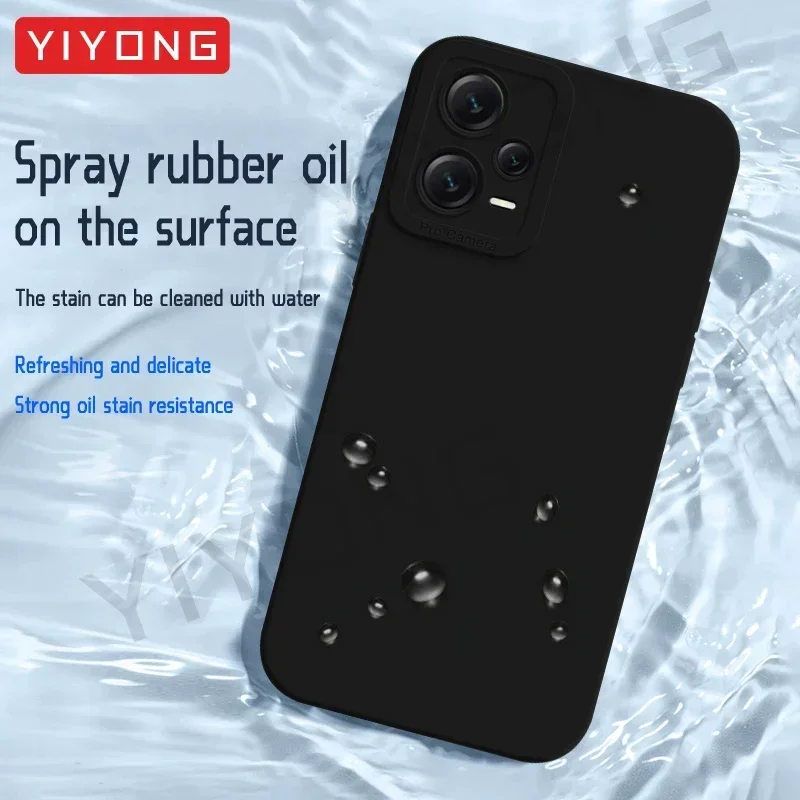 Square Liquid Silicone Case for Xiaomi Redmi Note 12 Pro Plus Discovery  Soft Fundas Note12 12Pro Speed Pro+ Turbo 5G Basic Cover - AliExpress