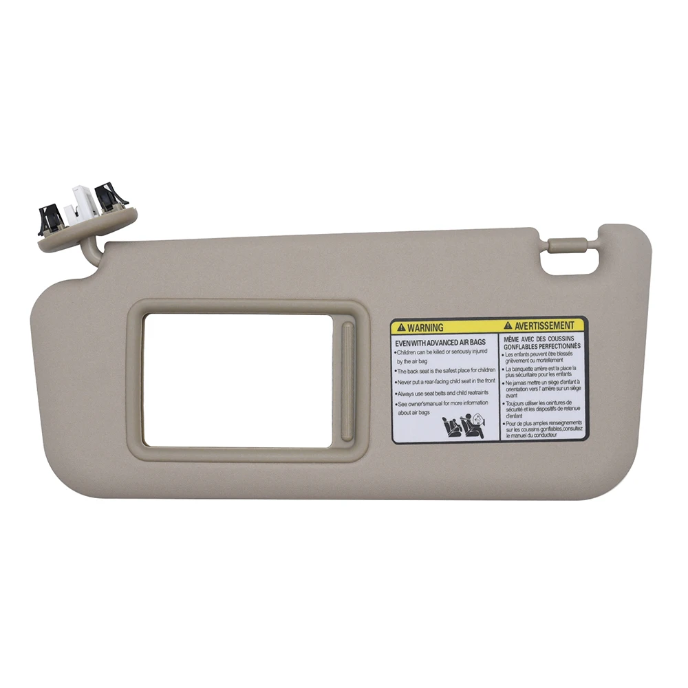 LC카 좌측 드라이버 우측 선바이저 블록 쉐이드 라이트, Toyota RAV4 2006 2007 2008 2009 2012, 74320-42501-A1 74310-42451-A1