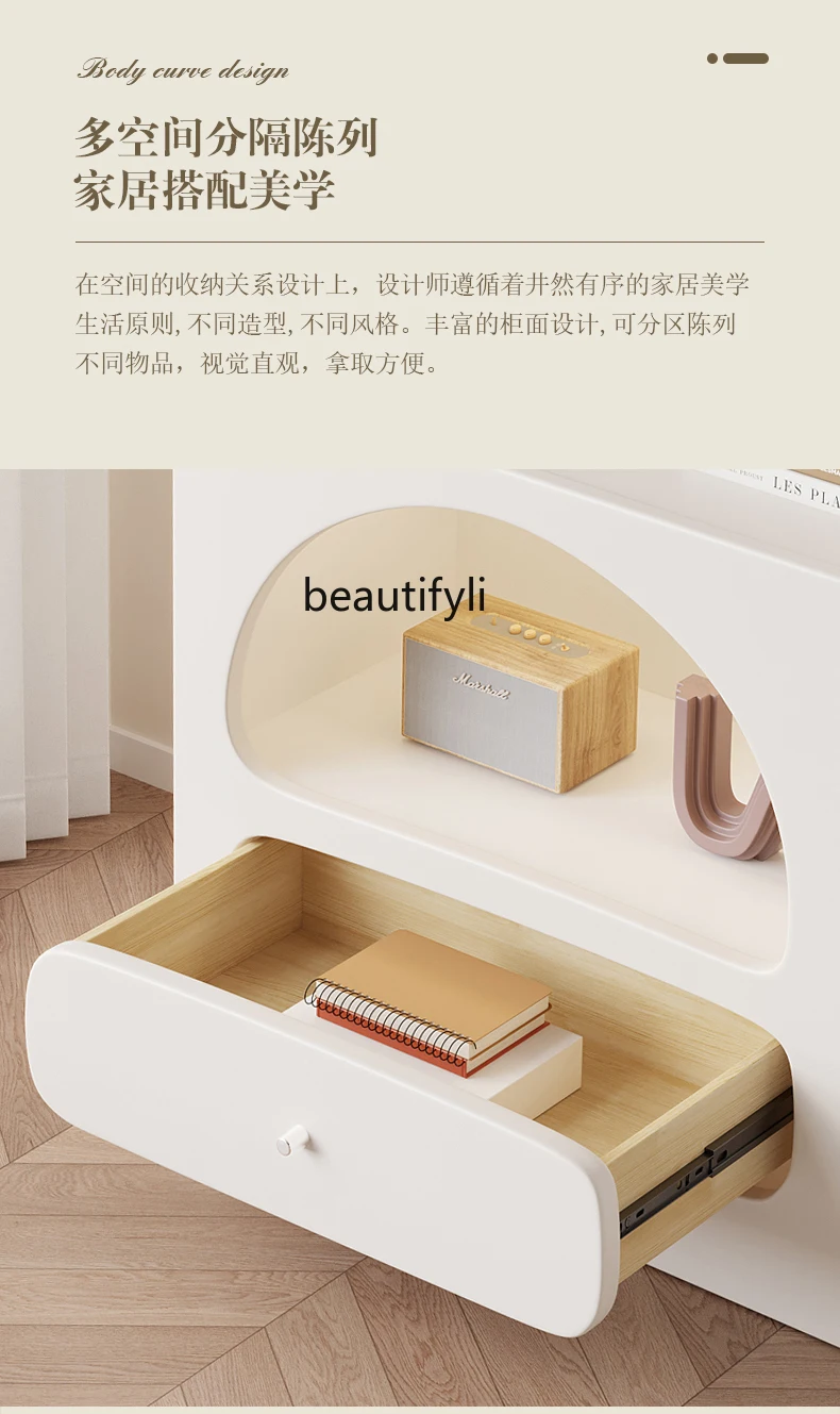 Рисунок 5 - Скандинавский кремовый стильный входной шкаф