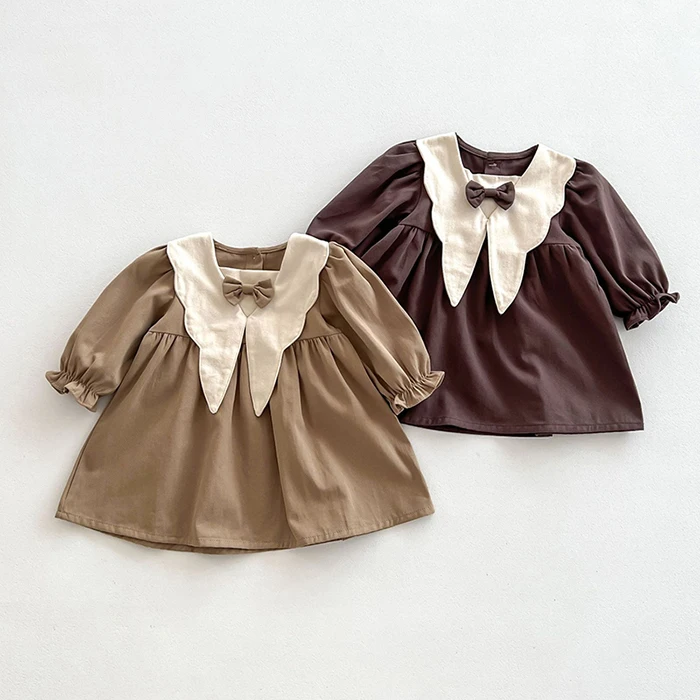 Autumn Spring 0-4Yrs Baby Girl Party Dress - Uniqwear