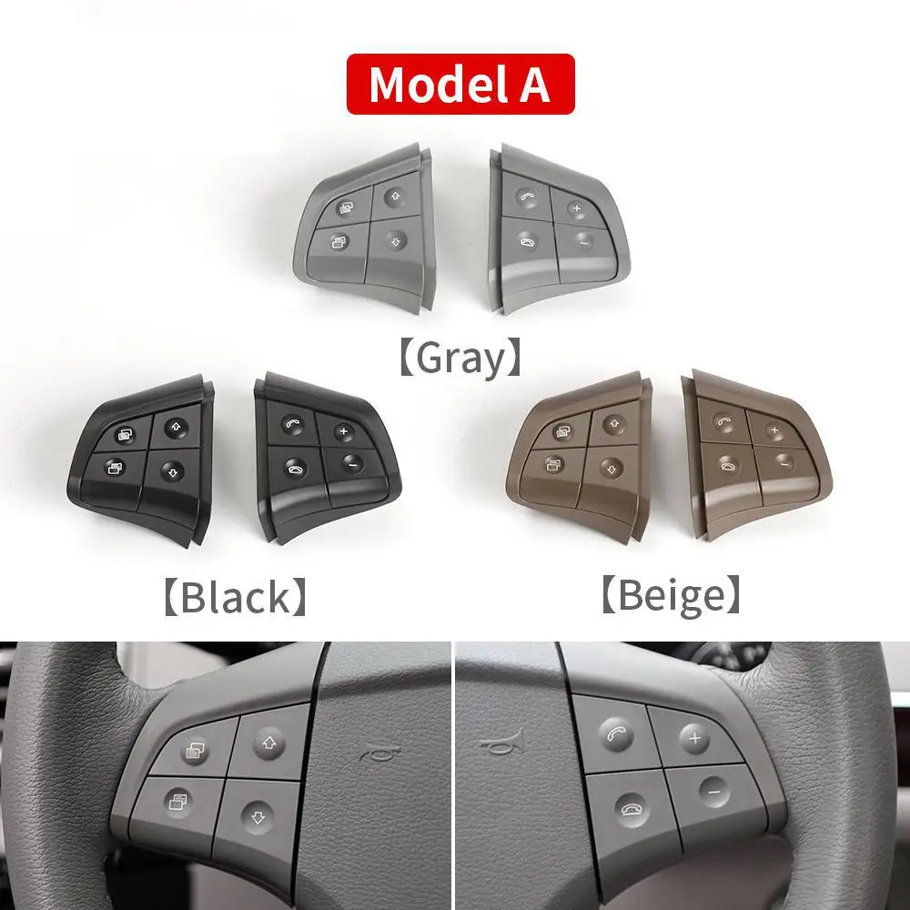 Car Multi-function Steering Wheel Switch Button Kit Control Key For Mercedes Benz W164 W245 W251 ML GL 400 450 2006-2009