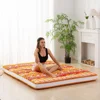 Japanese Floor Futon Mattress Extra Thick Folding Roll Up Bed Topper Mat for Guest Double Mattresses Lounger and Tavel Matress 6