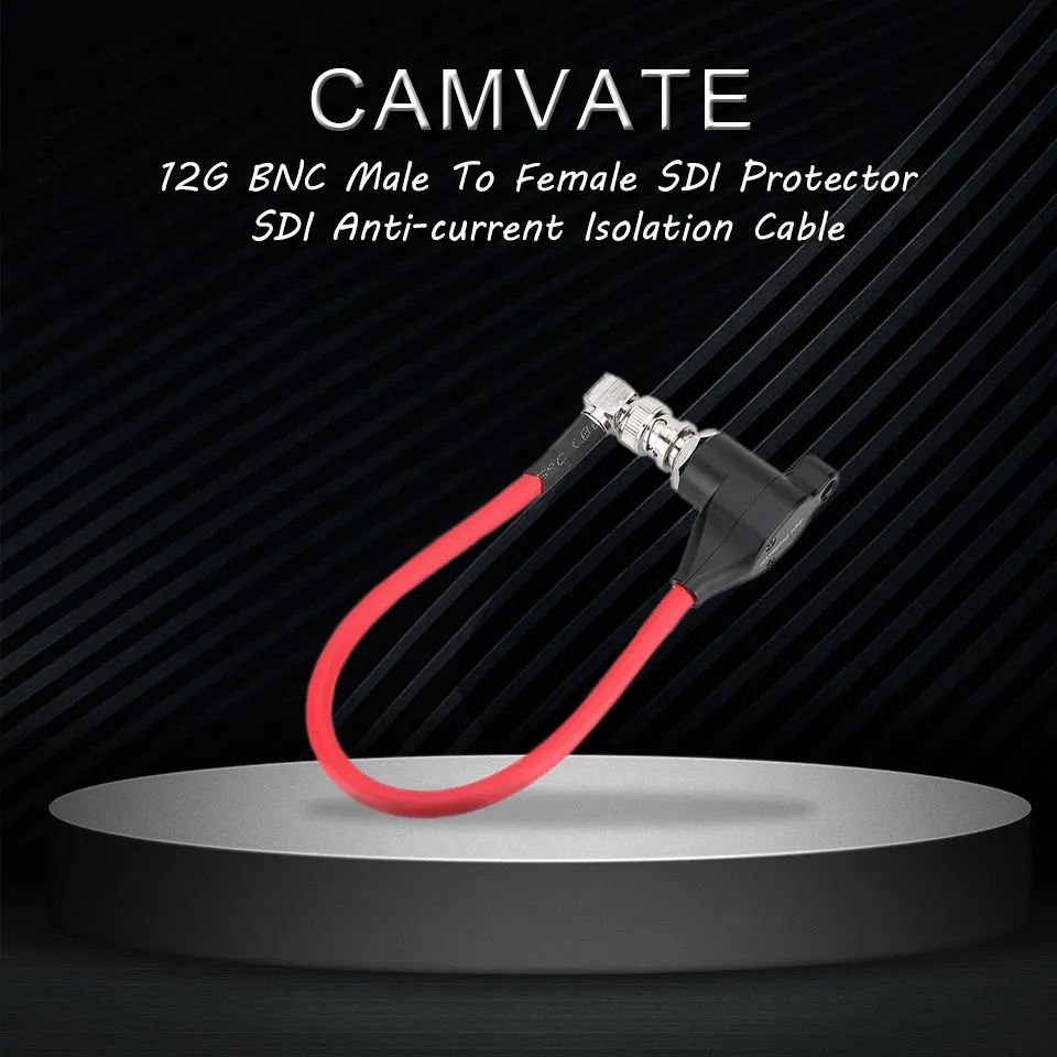 12G BNC Male To Female SDI Protector SDI Anti-current Isolation Cable For ARRI M