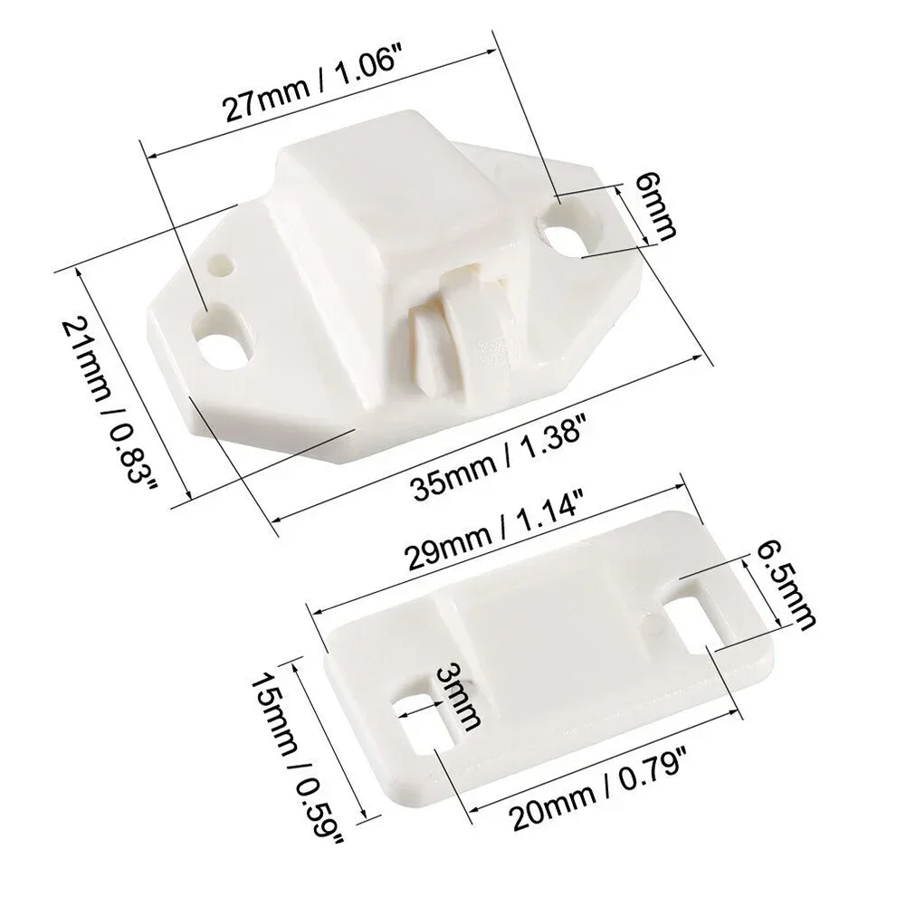 Door Catch Door Roller Catch Cabinet Roller Latch Lock Clip Buckle Laboratory Equipment door catch