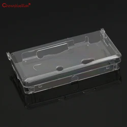 Clear Crystal Protective Hard Shell Case with Anti - Dust Film Screen Protector for Handheld Gaming Devices (1 case)