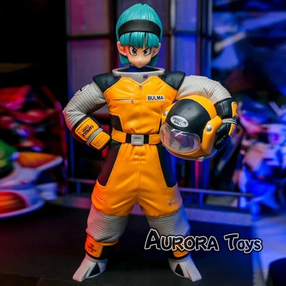 【新品未開封】ドラゴンボールZ BULMA フィギュア 8.26in/21cm Anime Dragon Ball Z Figure Space Suit Bulma Figure PVC