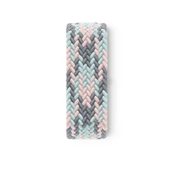 Braided Solo Loop Bracelet Strap - S (63 pink blue)
