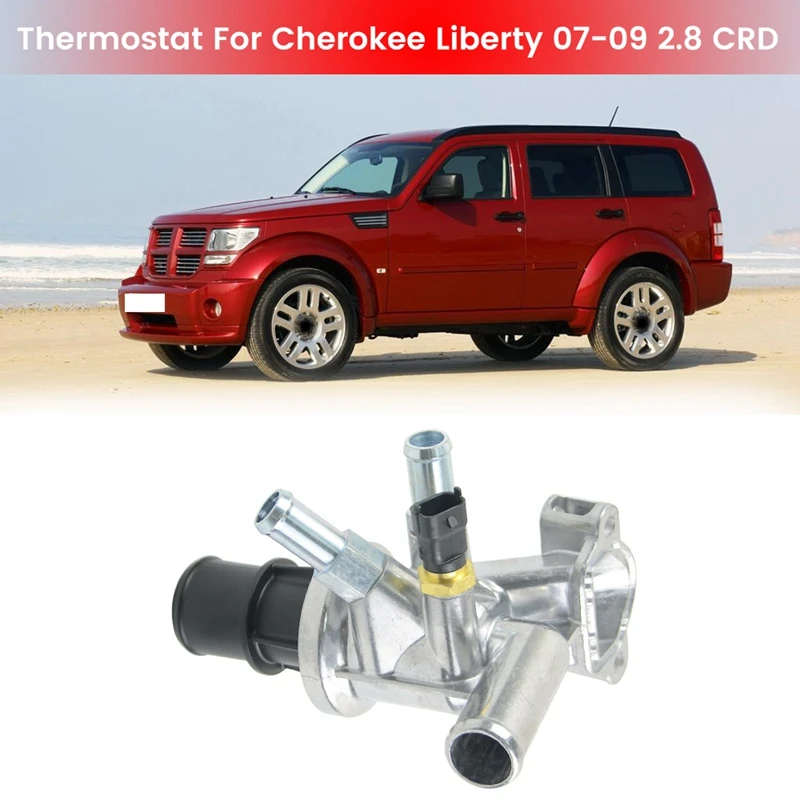 Car Thermostat For Dodge Nitro Jeep Cherokee Liberty 07 09 2.8 CRD