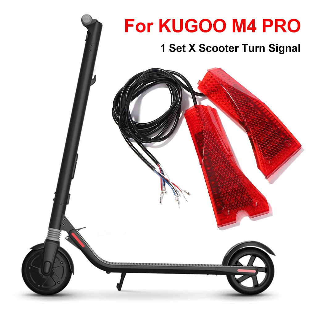 

Scooter Turn Signals Indicator Light for KUGOO M4 PRO Lamp Blinker Electric Scooter Replacement Accessories Left Right 1 Pair