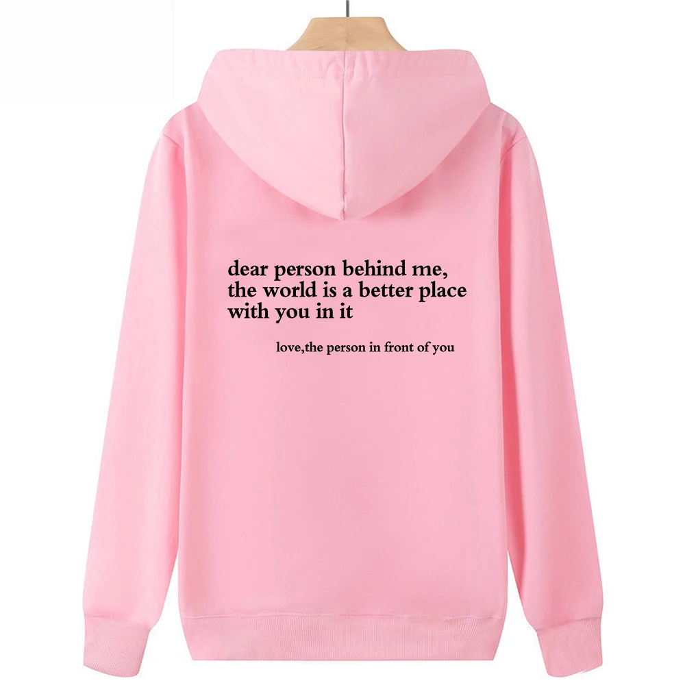 Hoodie Mental Health Sweater Positive Message Sweater 3