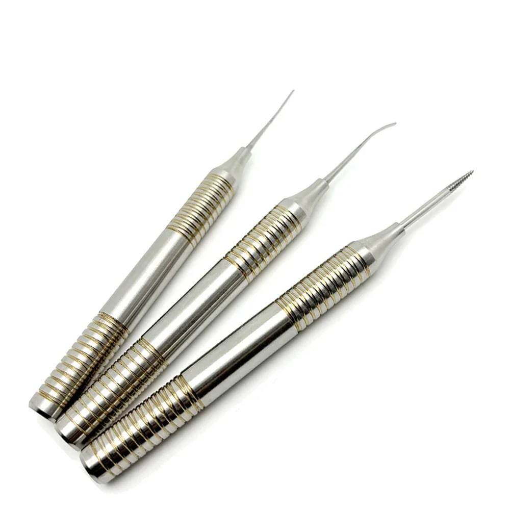 Kit elevatore per estrazione dentale con punta in titanio con periodomo NiTi flessibile per strumenti parodontali per la rimozione dei denti - immagine 5