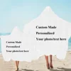 Personalized Hooded Towel for Adult and Kid, Custom, Beach Swim Surf, Special Unique Gift, Holiday, Bachelorette Party, Drop Shi 1