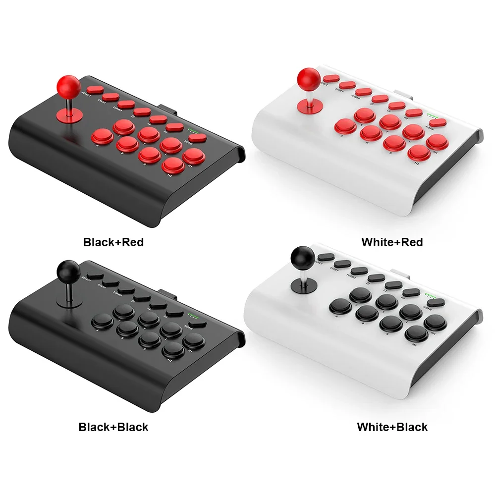 Y02 Wireless Arcade Games Control Rocker for PS4 Switch Console Controller PC TV Android iOS Phones Joystick Gamepad Accessories