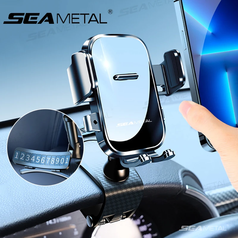 ABS Car Phone Holder 360 Degree Dashboard Mount