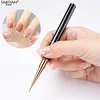 Double ended Nail Art Painting 5/7/9/11/15/20mm Nail Liner Brush Drawing Flower Striping Manicure Tools 3