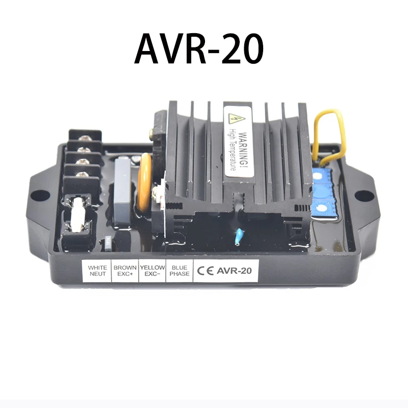 AVR-20 AVR20 AVR 발전기 자동 전압 조정기 브러시리스 여기 안정기 제어 모듈 디젤 발전기 세트 부품