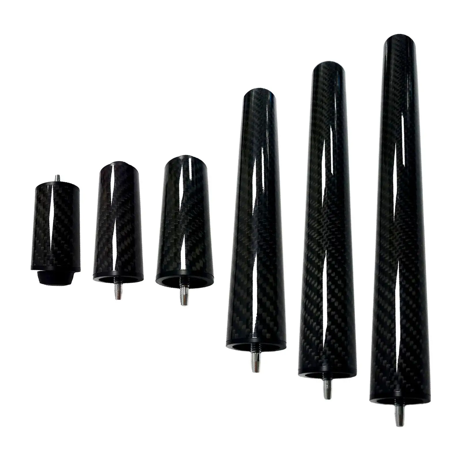 Pool Cue Extender Professional Portable Ultralight Snookers Cue Extension for