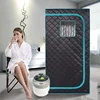 Portable Steam Sauna Full Dimension Personal Home Sauna With 4L Steam Generator And Remote Timer 3
