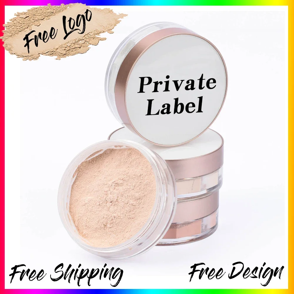 

Private Label Face Makeup Waterproof Loose Powder Translucent Powders Oil Control Vegan Setting Powder