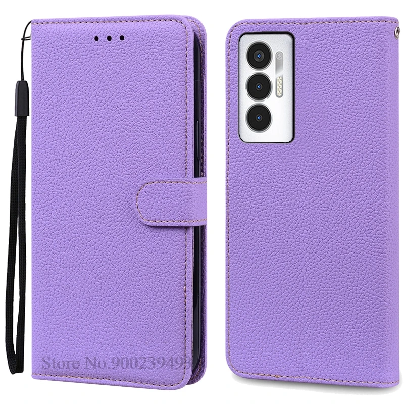 Premium Wallet Leather Flip Cover - Elegant Phone Case with Bumper Protection