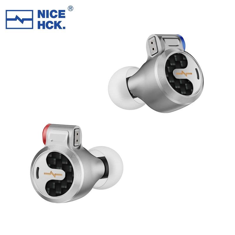 

Проводные Hi-Fi наушники NiceHCK F1 3,5 мм/4,4 мм, флагманские плоские музыкальные наушники-вкладыши с диафрагмой 14,2 мм и сменными фильтрами для настройки