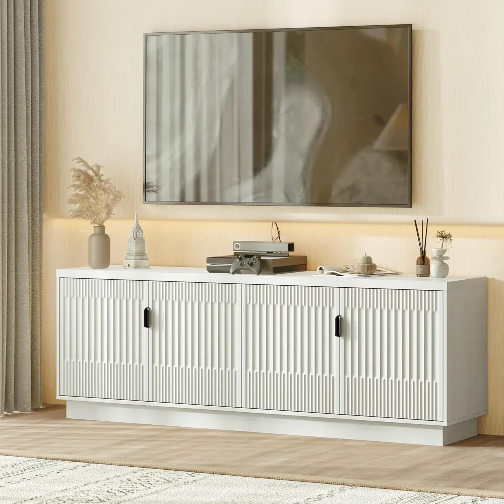 "Farmhouse TV Stand for 75" TV 2