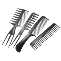 Barber Hairdressing Combs Multifunction Hair Detangler Comb Anti-static Haircare Hairstyling Tool Set Stylist Accessories 2