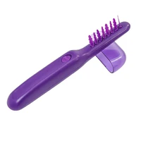 Brosse à cheveux électrique Portable pour épilation des rides, Type peigne Portable, Solution automatique pour Massage des cheveux bouclés, peigne emmêlé 4