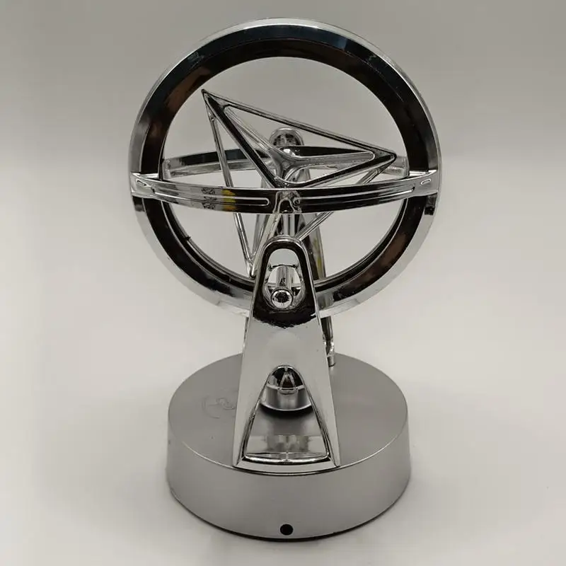Pendolo Di Newton – Giroscopio Orbita Celeste, Moto Perpetuo Elettronico, Decorazione Da Tavolo In Metallo E Plastica, 108x108x240 Mm