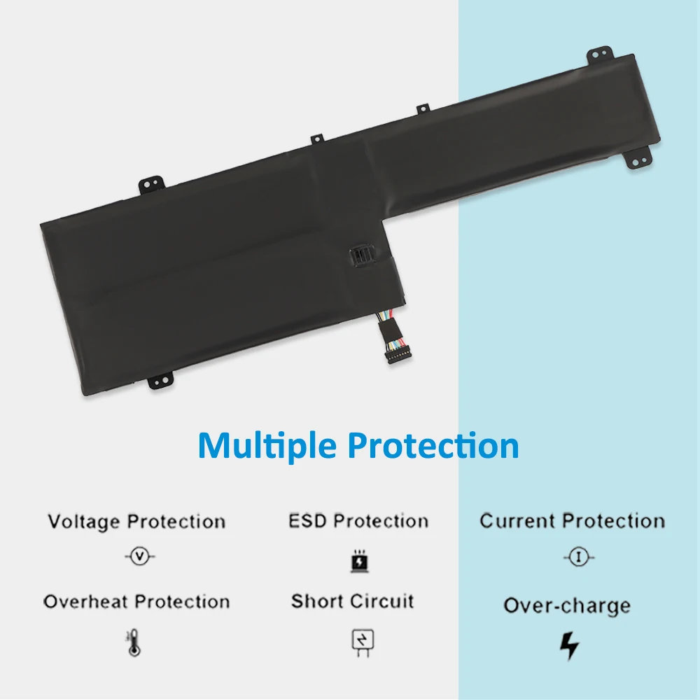 Bateria do Portátil de Kingsener L19m3pd6 L19l3pd6 para Lenovo Ideapad Flex 514iil05 5-14itl05 5-14are05 5-14alc05 5-15iil05 5-15alc05 - Imagem 4