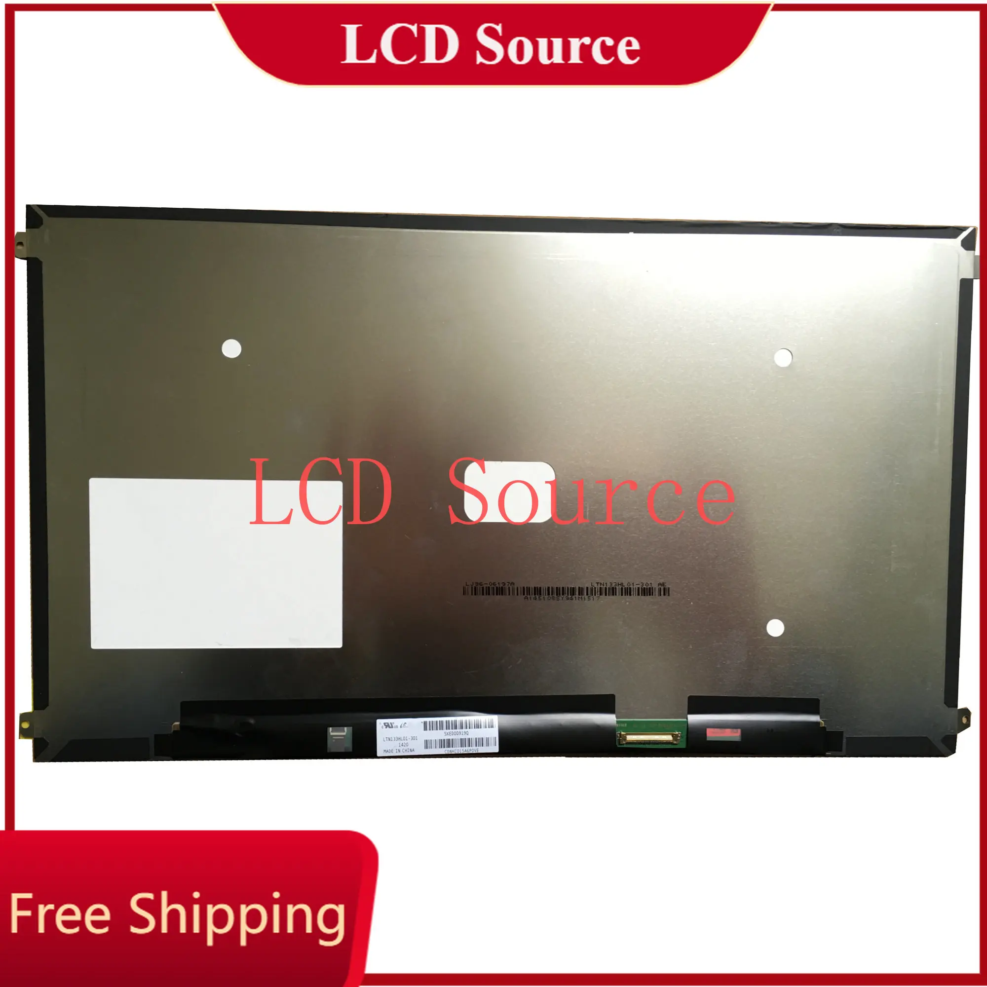 Ltn133Hl01-301 Per 30 Pin 1920 X1080 Hp Split X2 13 Laptop Lcd Led Screen Panel Edp Non Touch Nuovo