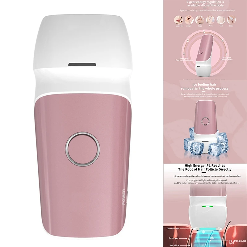 

Electric Multifunction Laser-Epilator Trimmer Electric Freezing Point Depilador For Women (US)