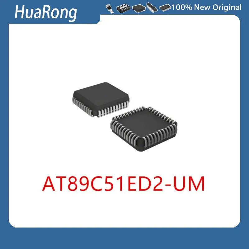 

New AT89C51ED2-UM AT89C51ED2 10pc/lot PLCC-44