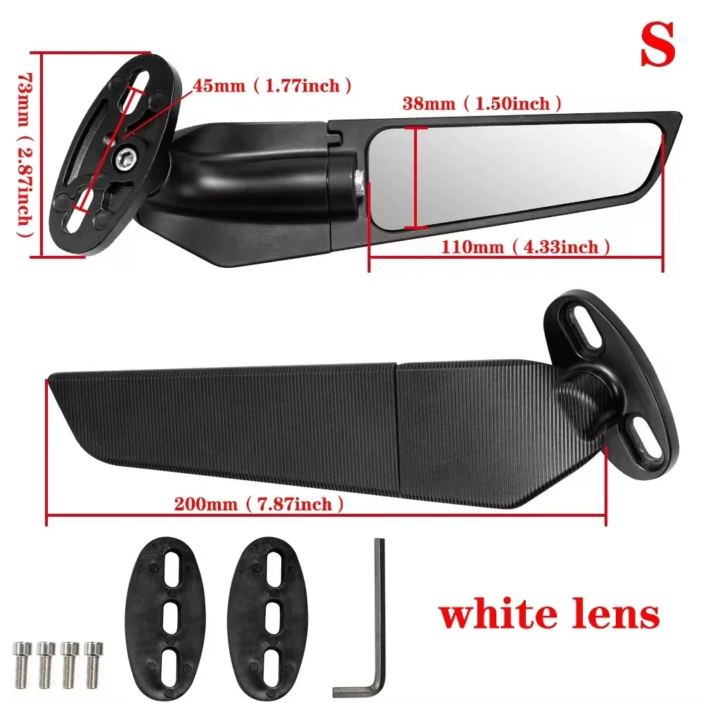 Specchietto retrovisore moto per YAMAHA FZ1 FAZER1000 2007-2013 2008 2009 2010 2012  201355758