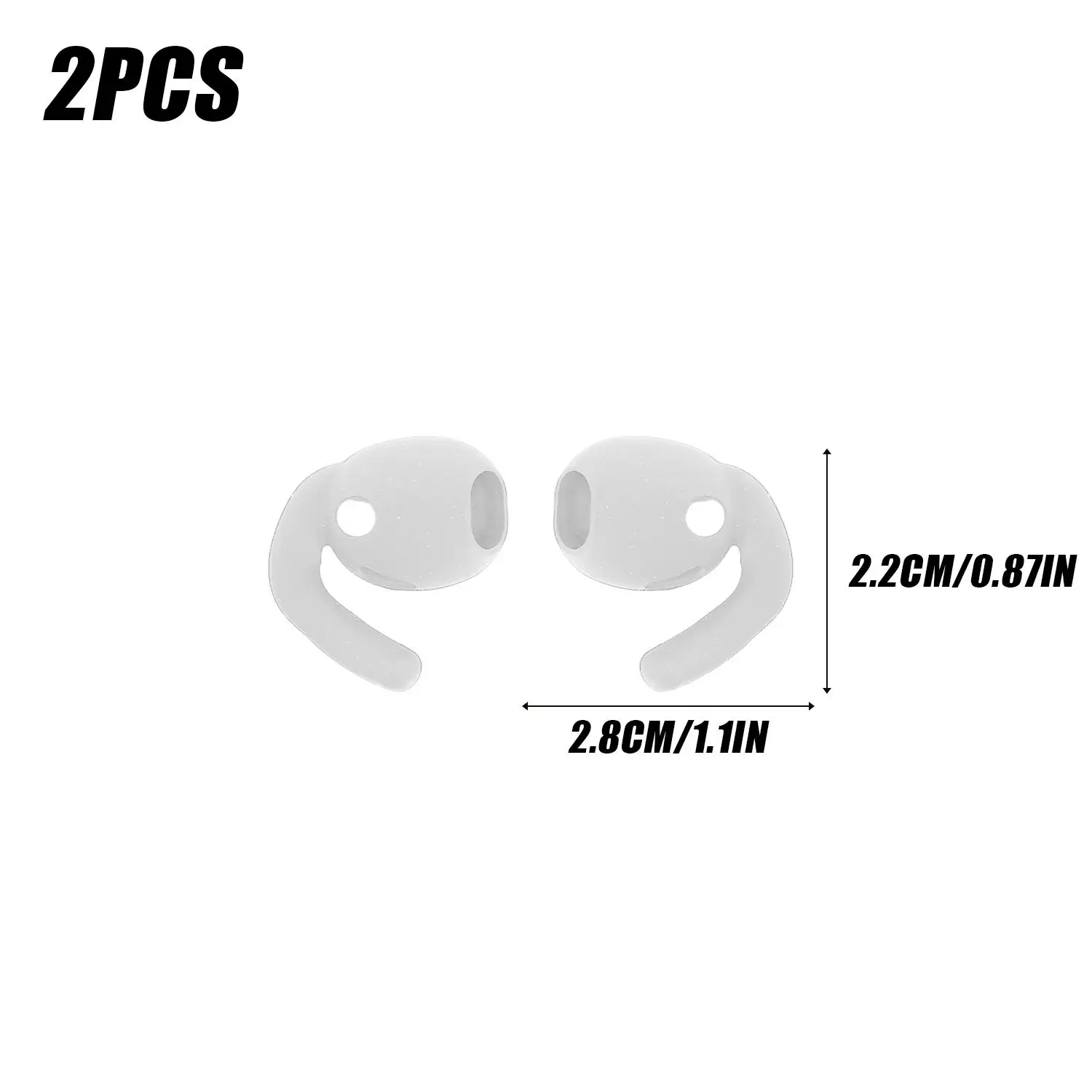 Anti-Slip Noise Reduction Silicone Earplugs – 1-6 Pairs Replacement Eartips