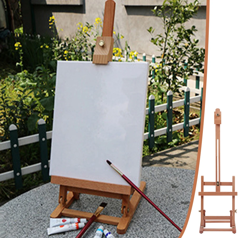 Tabletop Wooden Easel Desktop Painting Stand Studio Display Frame for Adults Beginners Artists