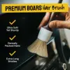 UNTIOR 3/5Pcs Detail Dudes Boars Hair Ultra Soft Car Detail Brushes Perfect for Washing Emblems Wheels Interior Auto Accessories 2
