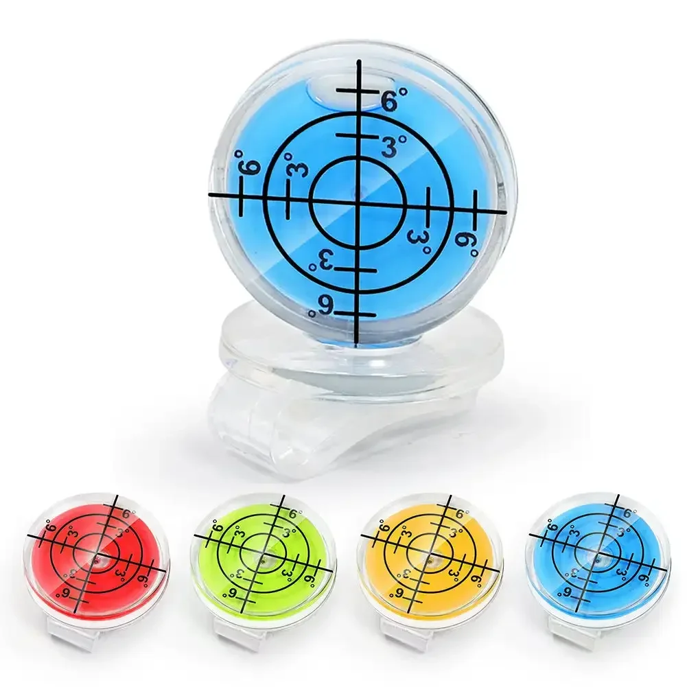 Small Level Bubble Round Bubble Level 60mm Diameter Measuring Tool Round Level Bubble with Scale for Camera Balance