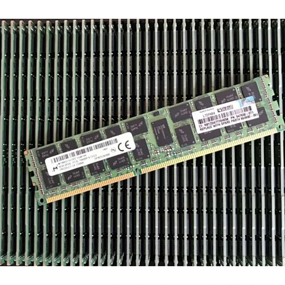 1Pcs RAM 647897-B21 647650-071 686068-001 For HP 8G 8GB 2RX4 PC3L DDR3L 1333 10600R 4 1Pcs RAM 647897-B21 647650-071 686068-001 For HP 8G 8GB 2RX4 PC3L DDR3L 1333 10600R - Image 2