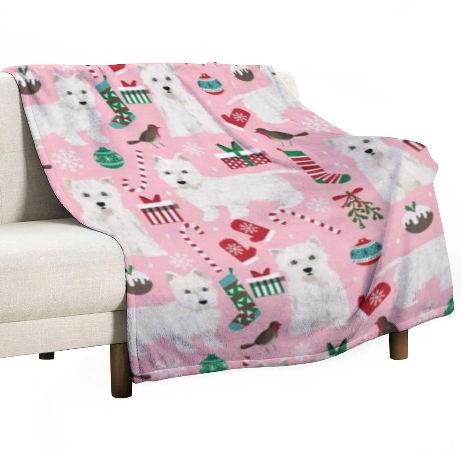 

WEST HIGHLAND Throw Blanket Soft Plaid Custom Blankets