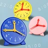 Children Montessori Clock Educational Toys Hour Minute Second Cognition Colorful Clocks Toys Kids Early Preschool Teaching Aids 1