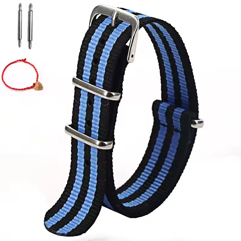 Durable Nylon Watch Band Replacement Strap