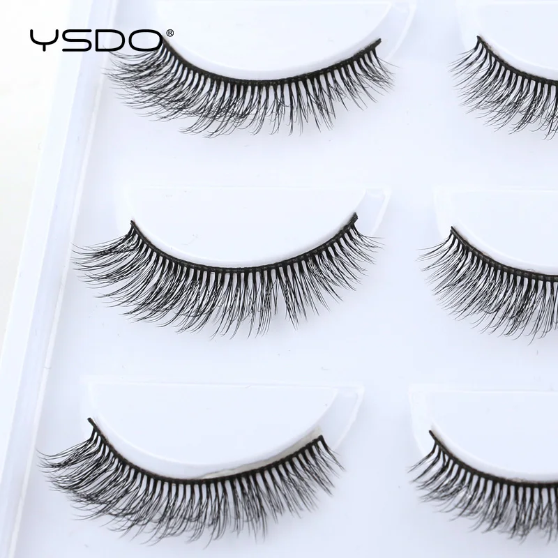 Natural Black Mink False Eyelashes Makeup Tools