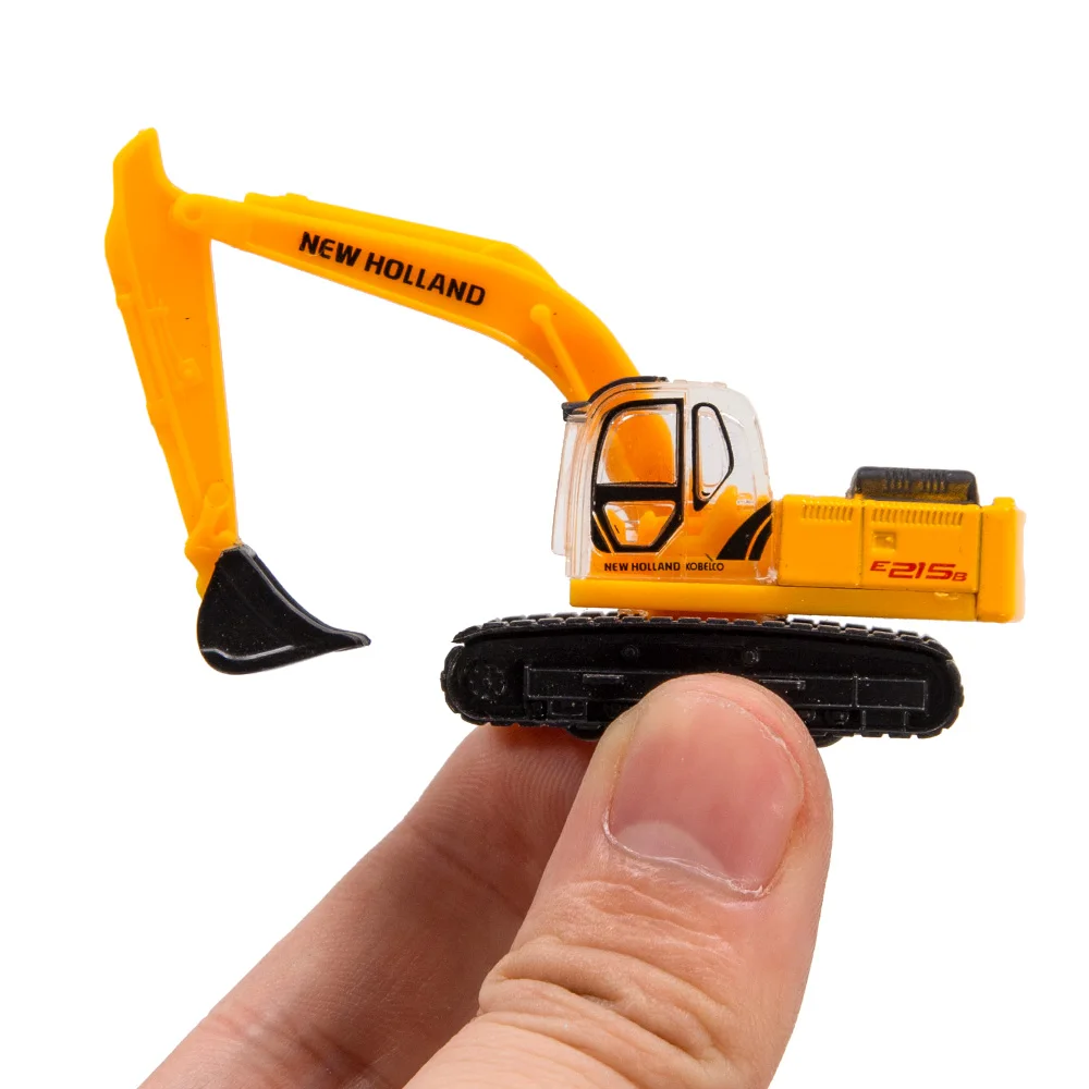 Simulation Legierung Bulldozer/Bagger Modell HO Maßstab 1:87 Fahrzeug Auto Diorama Für Sand Tisch Landschaft Szene Layout 1Pcs – Detail 7