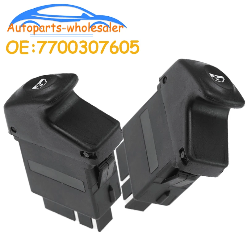 Electric Power Window Lifter Switch Regulator Button Renault Clio Megane Kangoo