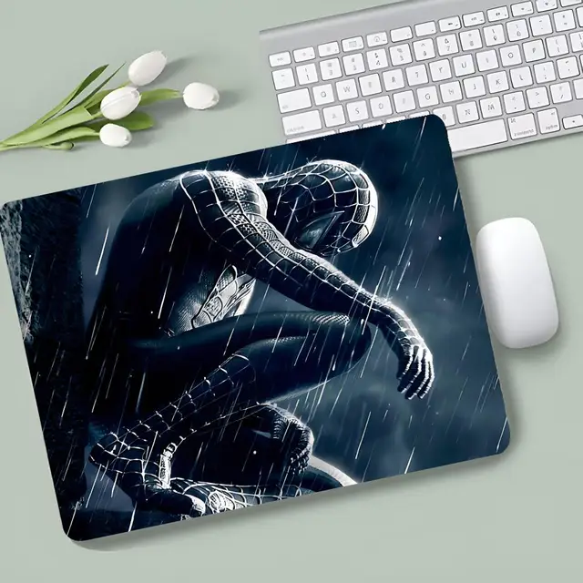 Tappetino Mouse XXL Spiderman Grupo Erik - 80x35 Cm, Impermeabile