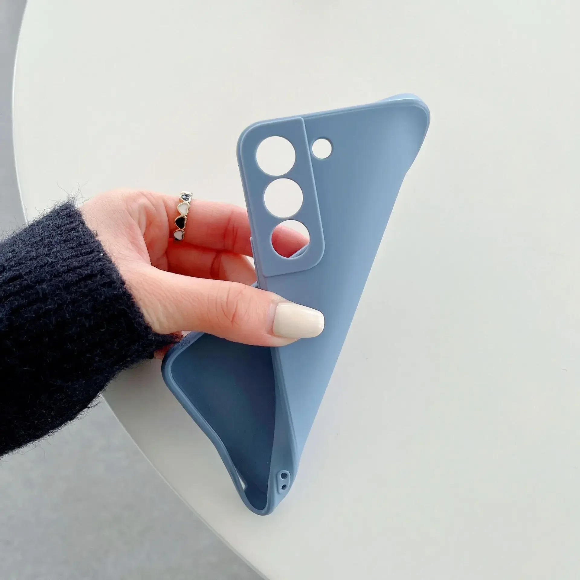 Premium Liquid Silicone Phone Back Cover with Ultra-Soft Finish