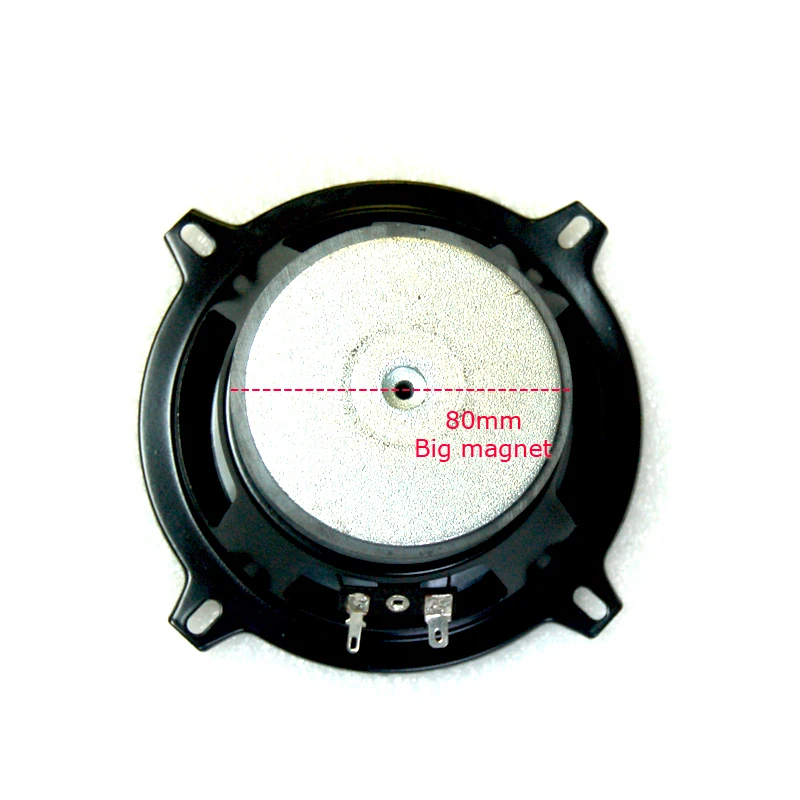 1pc 5.25인치 6옴 스피커 RMS 30W 오디오 스피커 고무 엣지 인젝션 콘 뮤직 플레이어 범용